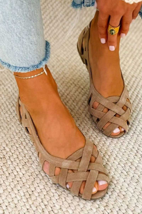 Caterina™ | Gevlochten zomersandalen Viva