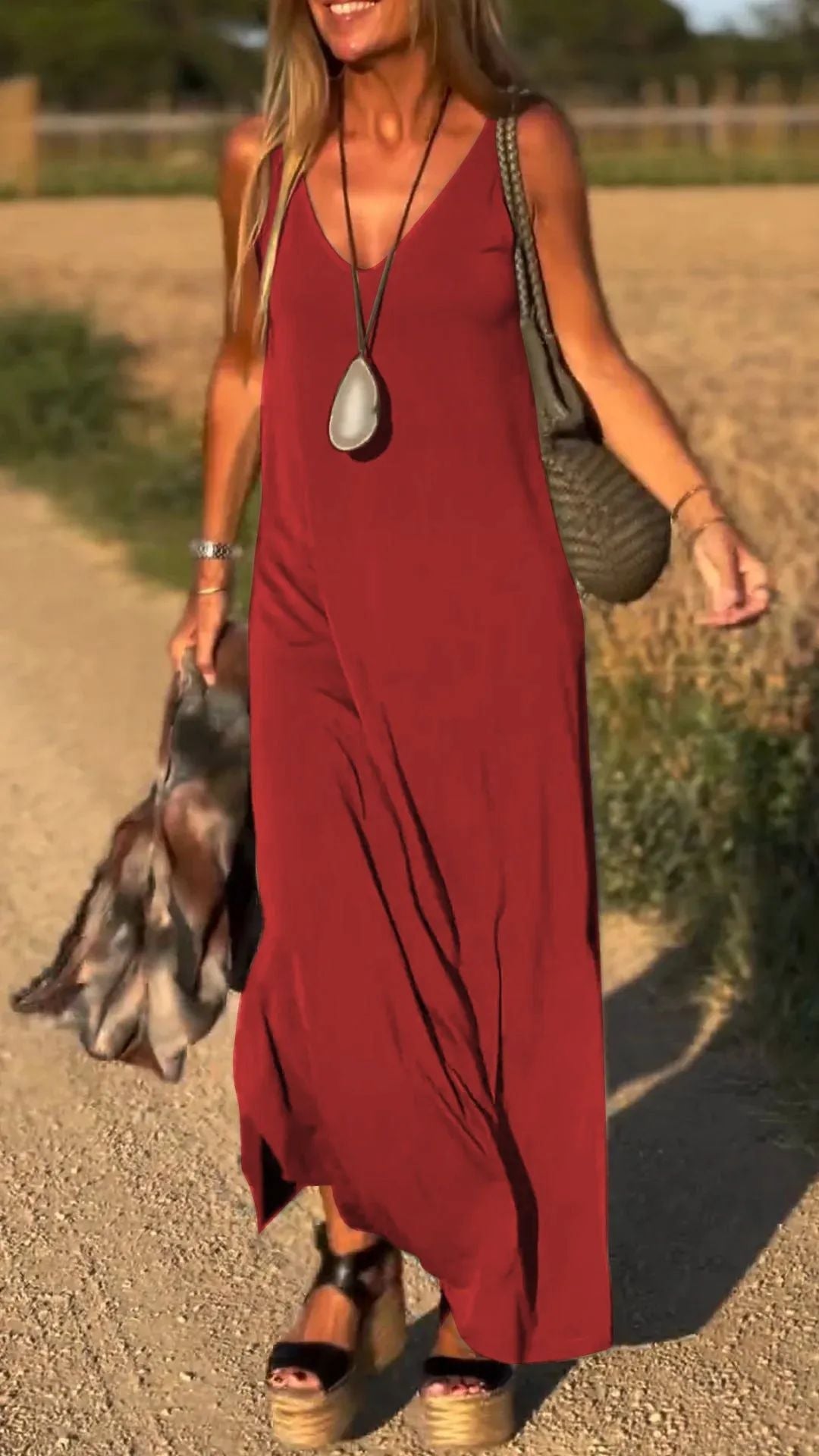 Evelien™ | Casual Boho Maxi Jurk