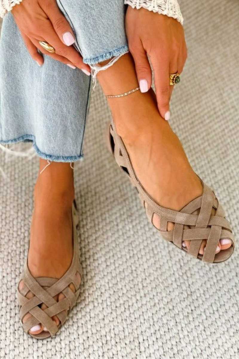 Caterina™ | Gevlochten zomersandalen Viva