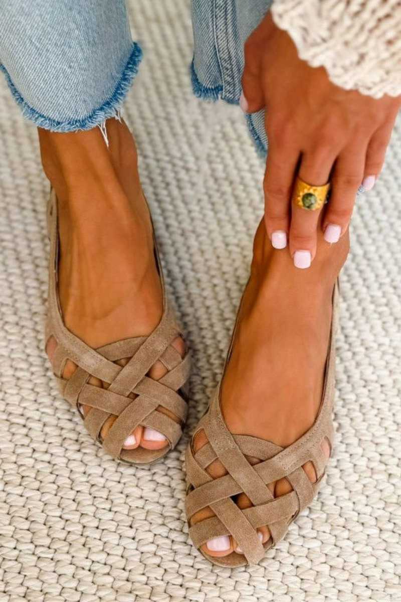 Caterina™ | Gevlochten zomersandalen Viva