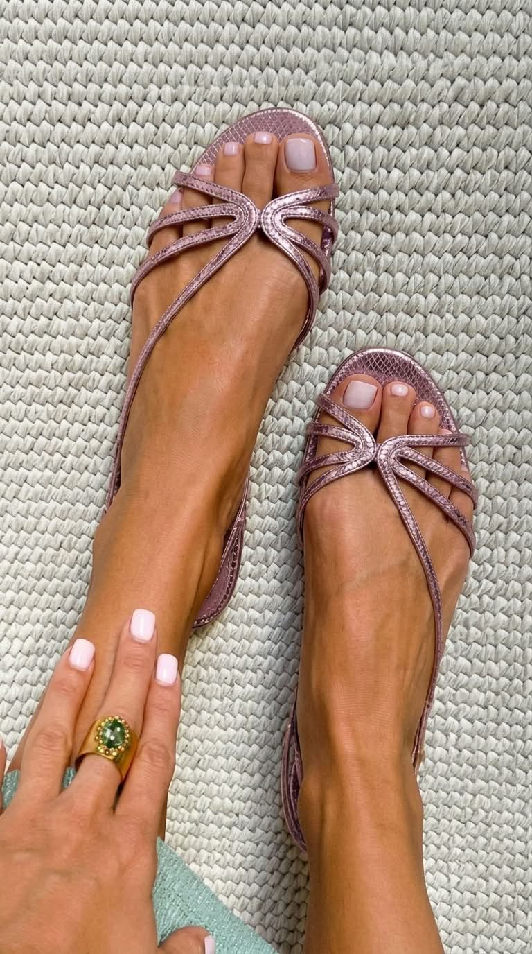 Camille™ | Gouden Sandalen, Zomerse Elegantie
