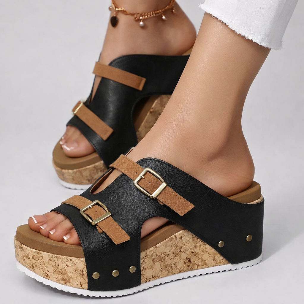 Maëva | Elegante Comfort Sandalen met Platform