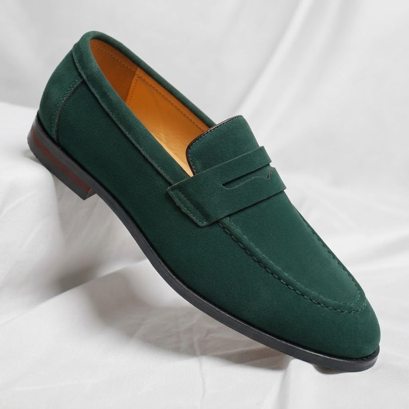Zalecta | Suede Loafers