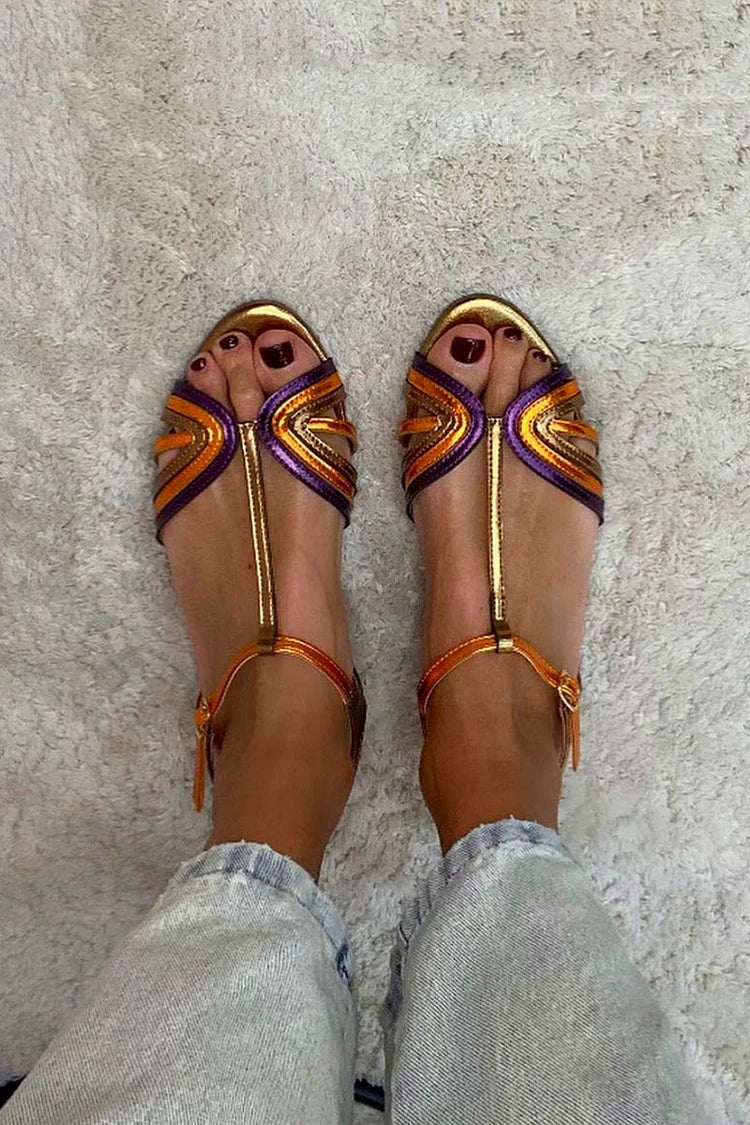 Viviana™ | Sandalen Mediterrane Kleuren