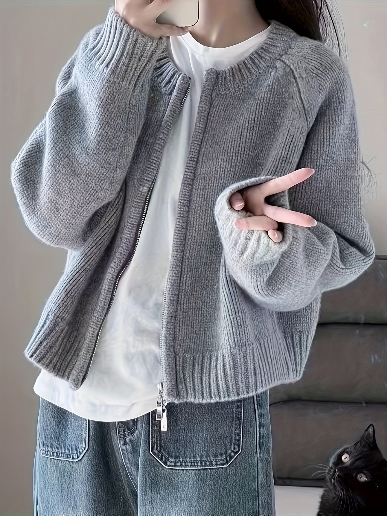 NOËLLE™ | Warme en Veelzijdige Cardigan
