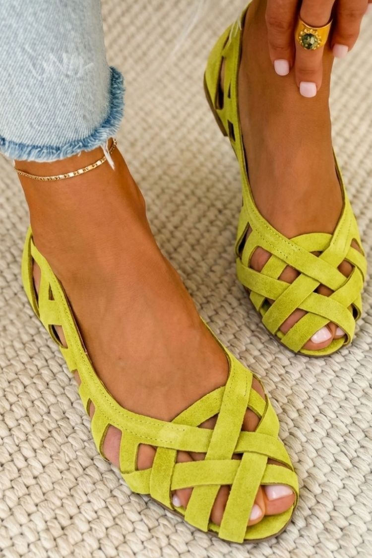 Caterina™ | Gevlochten zomersandalen Viva