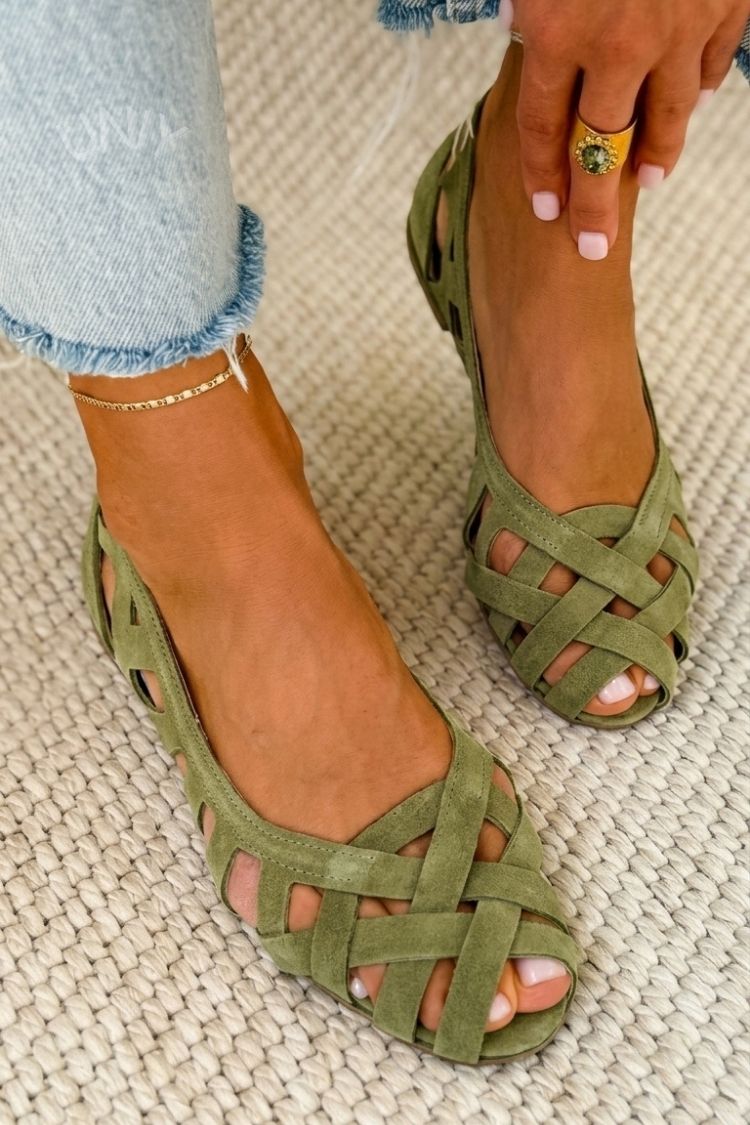 Caterina™ | Gevlochten zomersandalen Viva