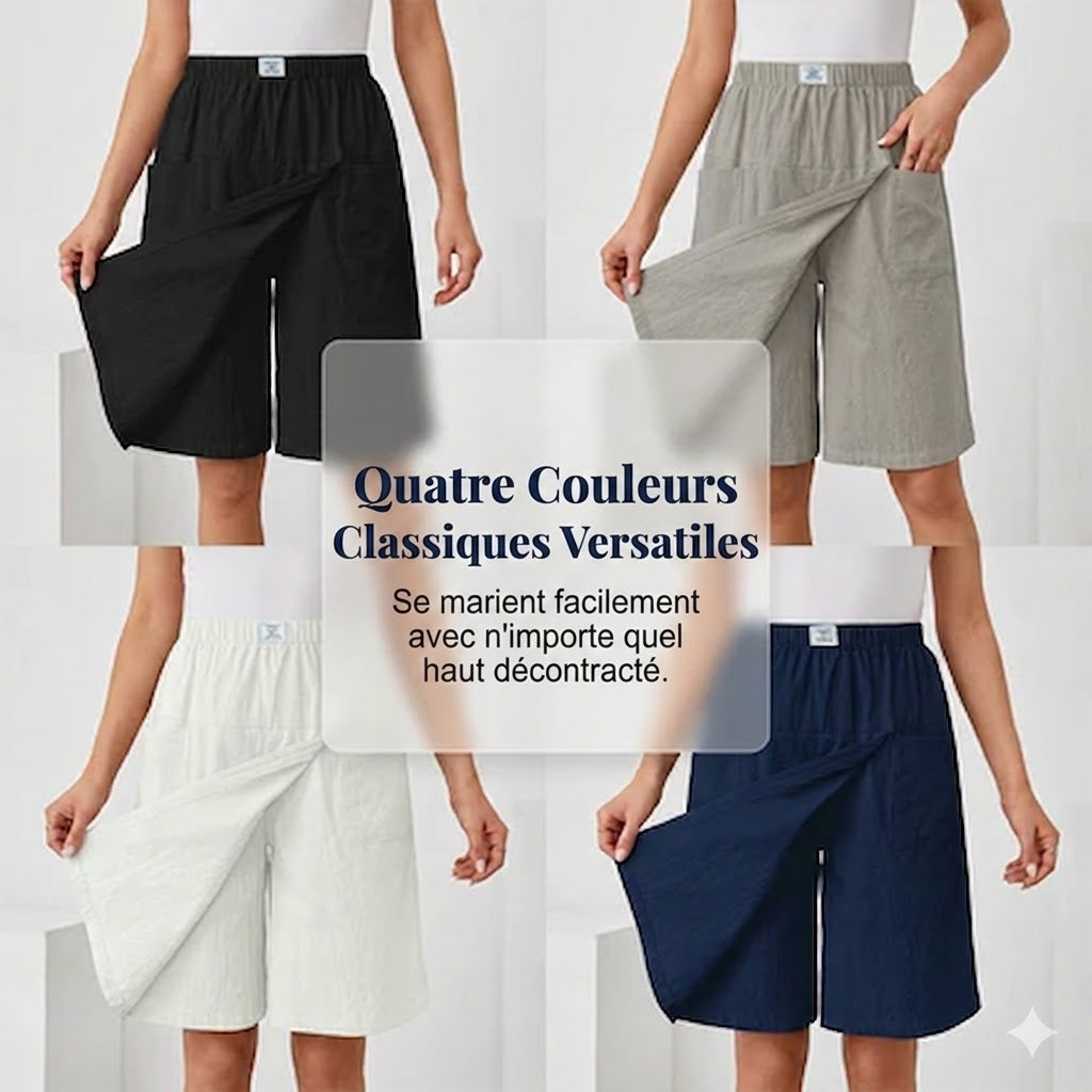 Libertine™ — Skort met elastische taille en actieve vrijheid pockets
