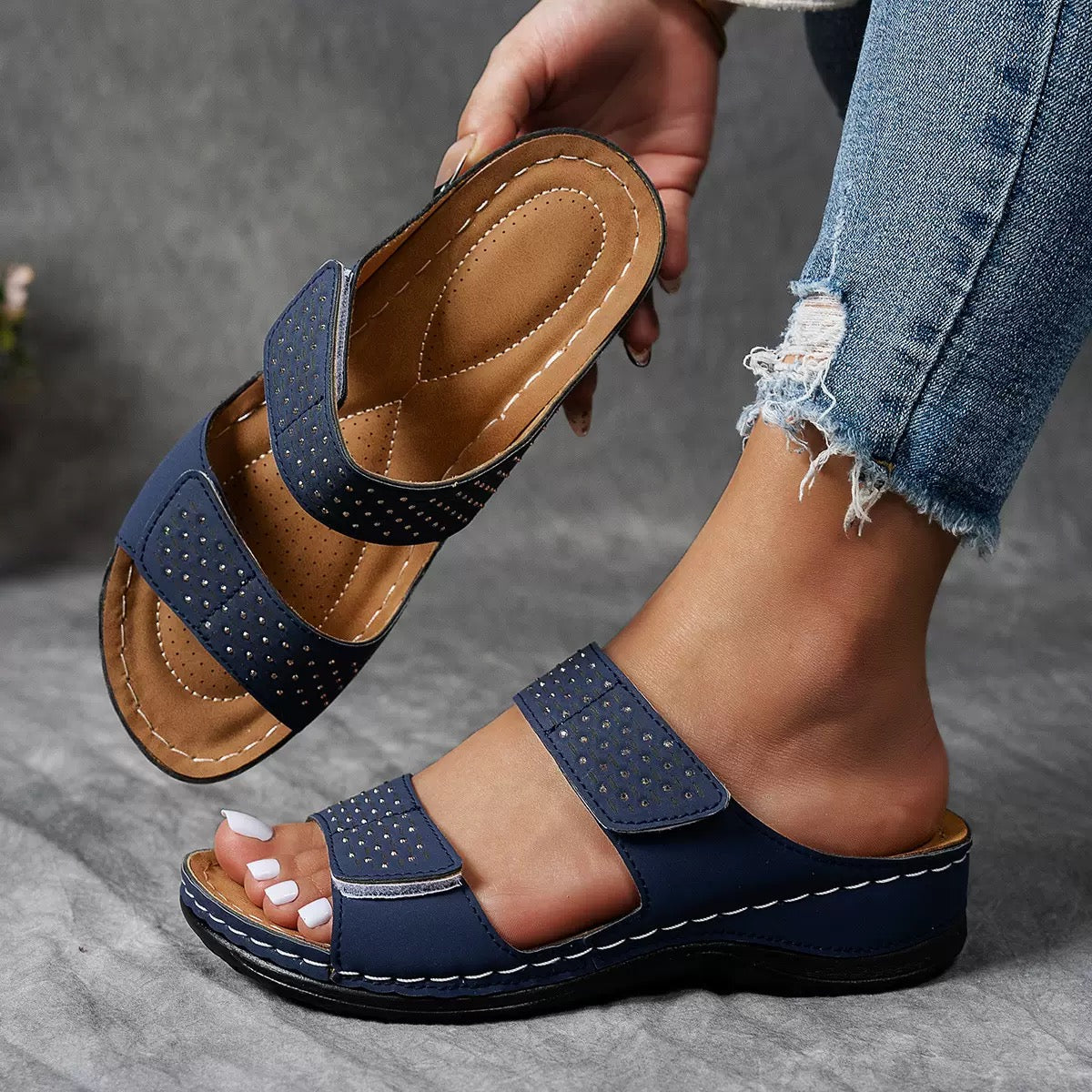 Clara | Comfortabele Sandalen met Dubbele Band