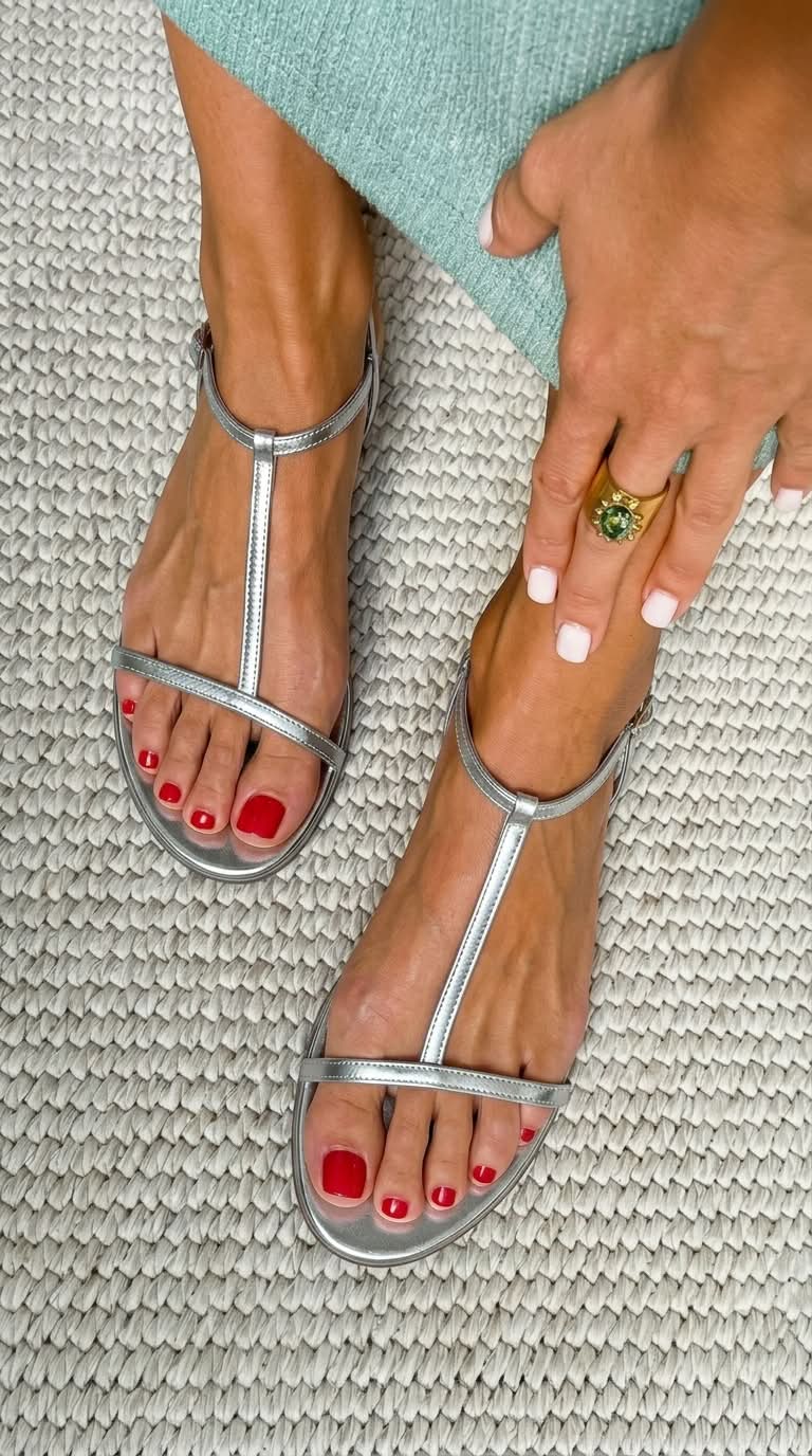 Bianca™| Zomerse Gouden Sandalen