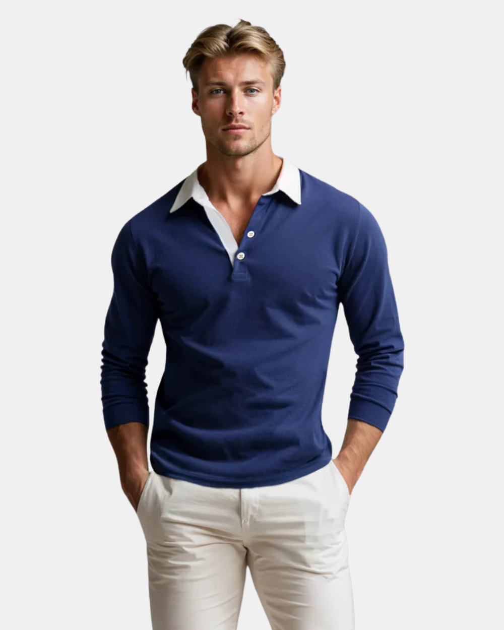 Adrian | Long Sleeve Polo