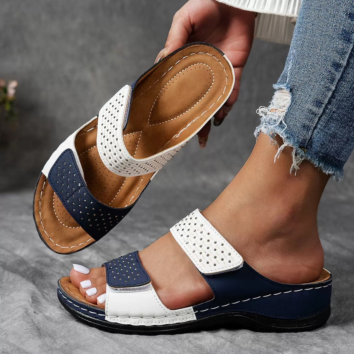 Clara | Comfortabele Sandalen met Dubbele Band