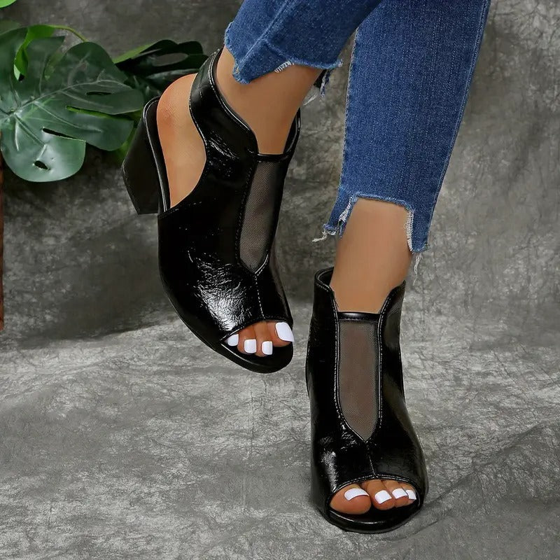 Valeria | Romeinse Sandalen met Open Hak