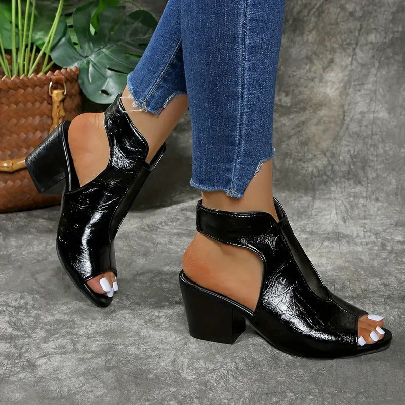 Valeria | Romeinse Sandalen met Open Hak