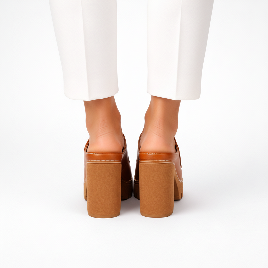 Mizella | Elegante Platform Sandalen met Dikke Hak