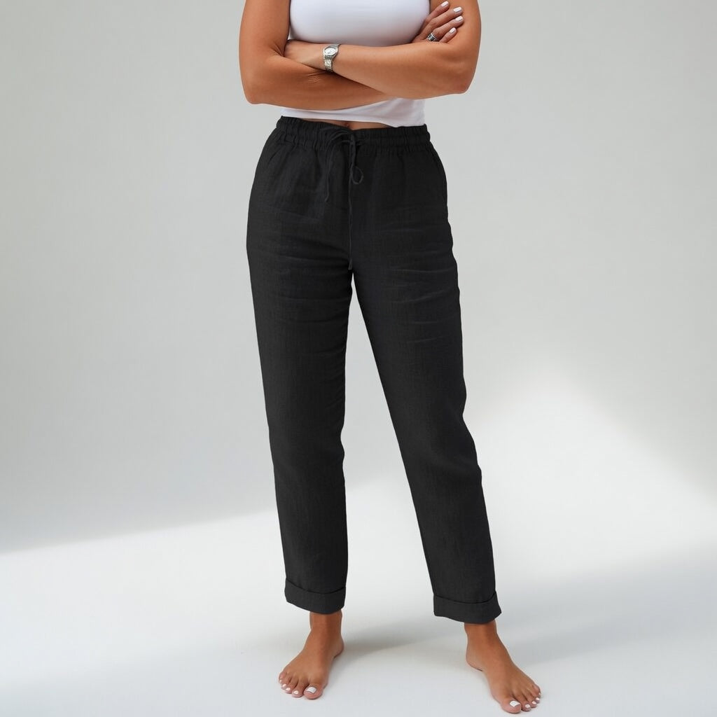Albertine™ — 100% Katoenen Vloeiende Comfortabele Broek