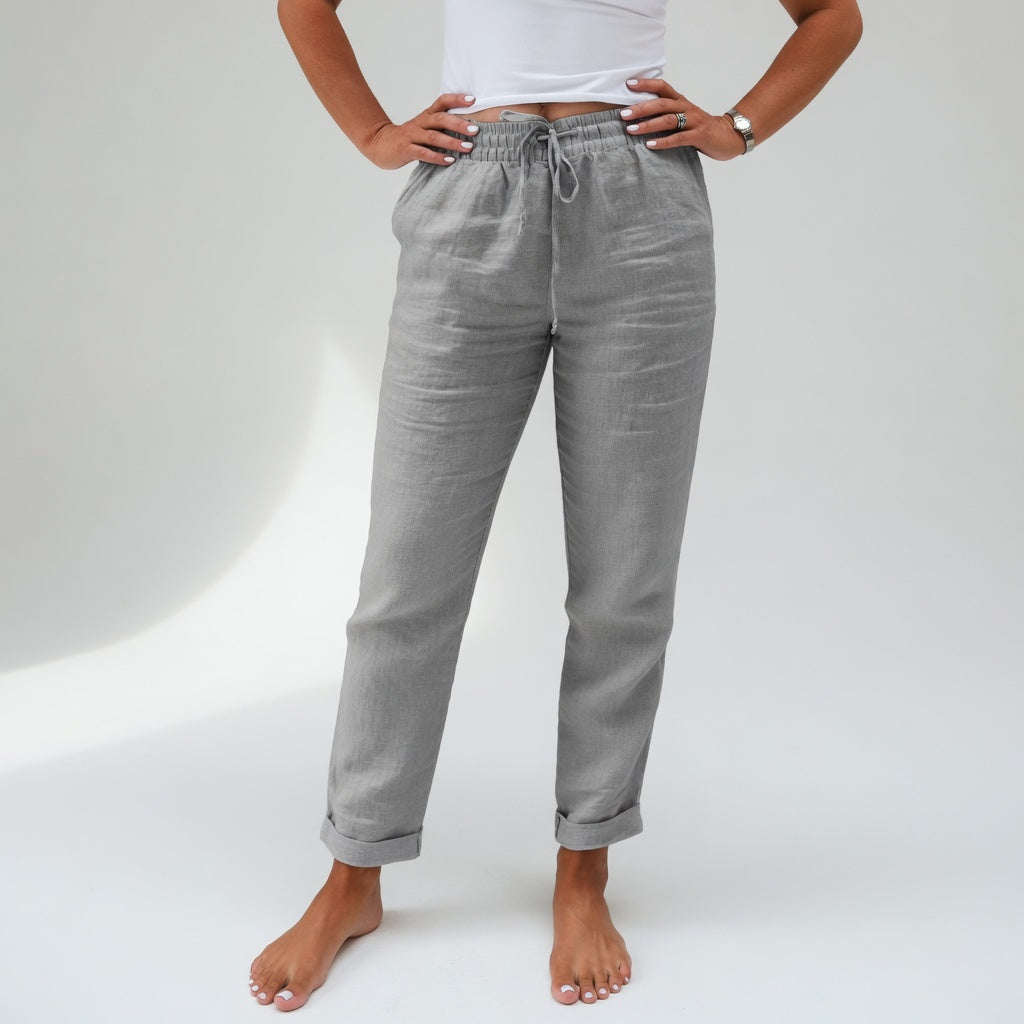 Albertine™ — 100% Katoenen Vloeiende Comfortabele Broek