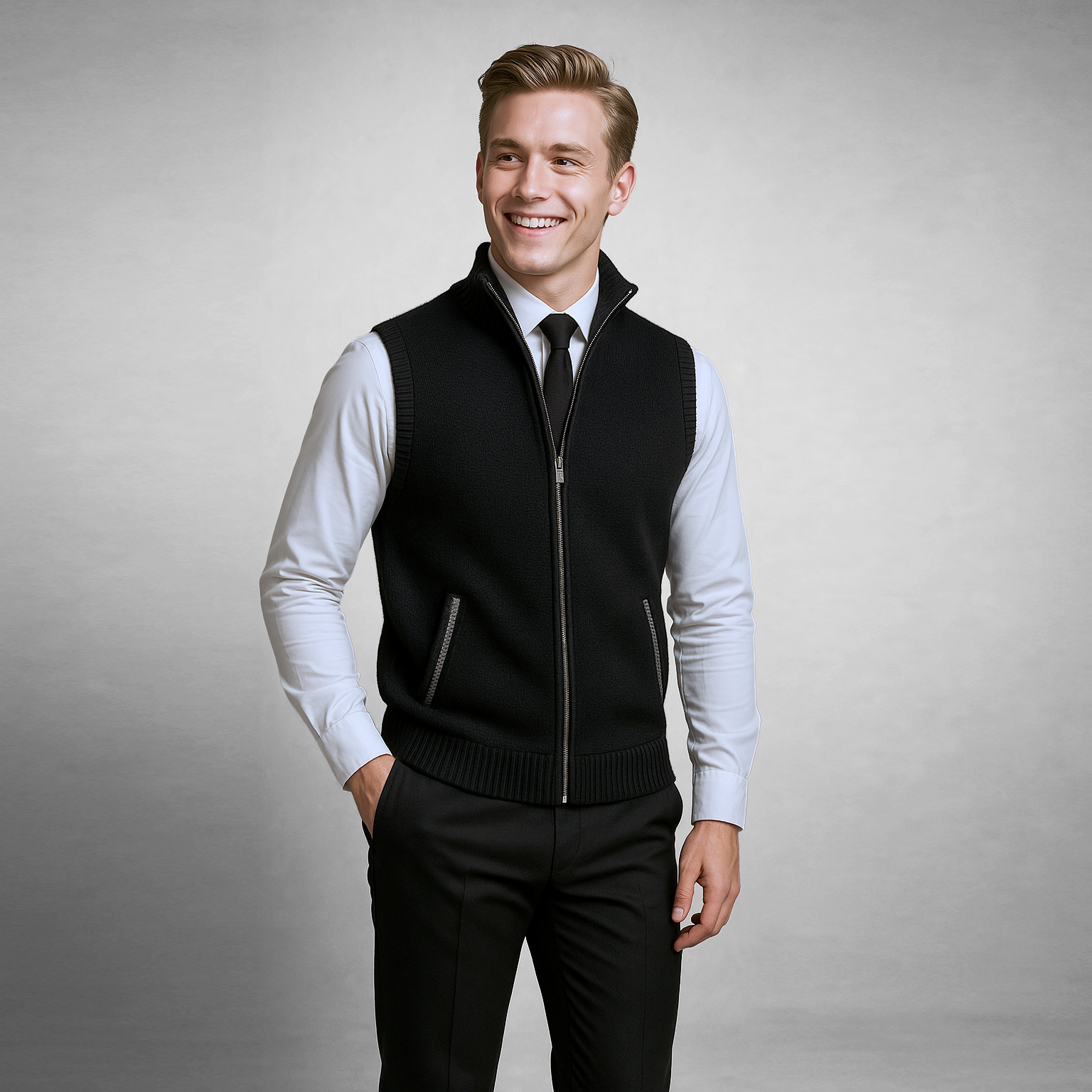 Willem | Tijdloos Rits Vest
