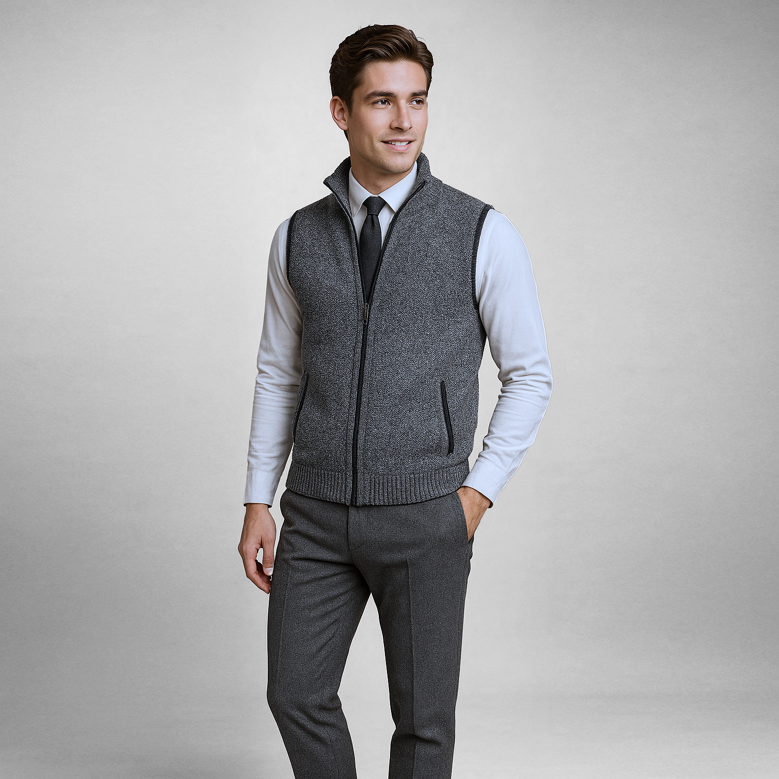 Willem | Tijdloos Rits Vest