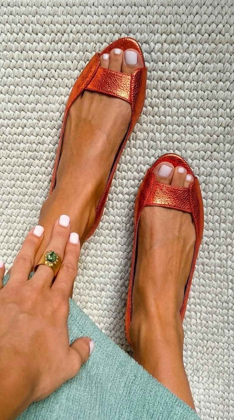 Adelina™ | Gouden sandalen comfortabel chic