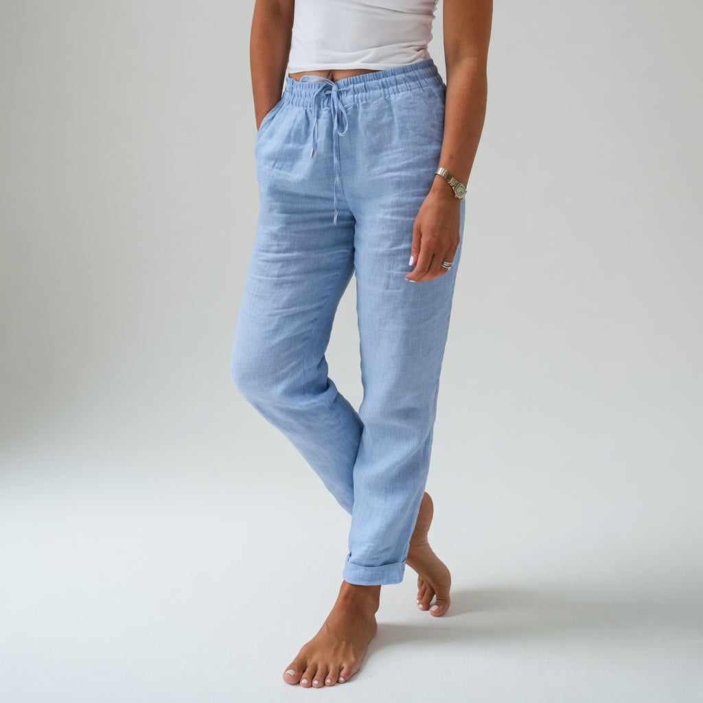 Albertine™ — 100% Katoenen Vloeiende Comfortabele Broek