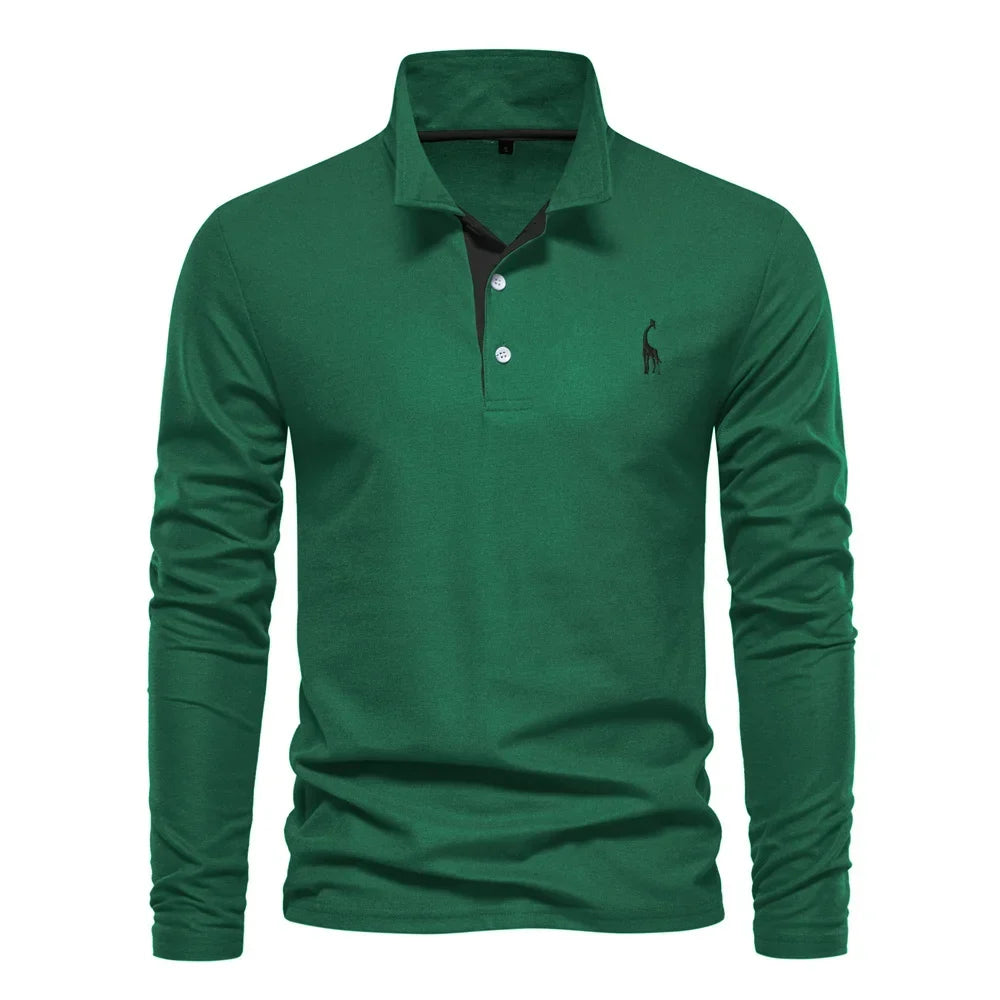 Zalecta | Luxe Polo Longsleeve