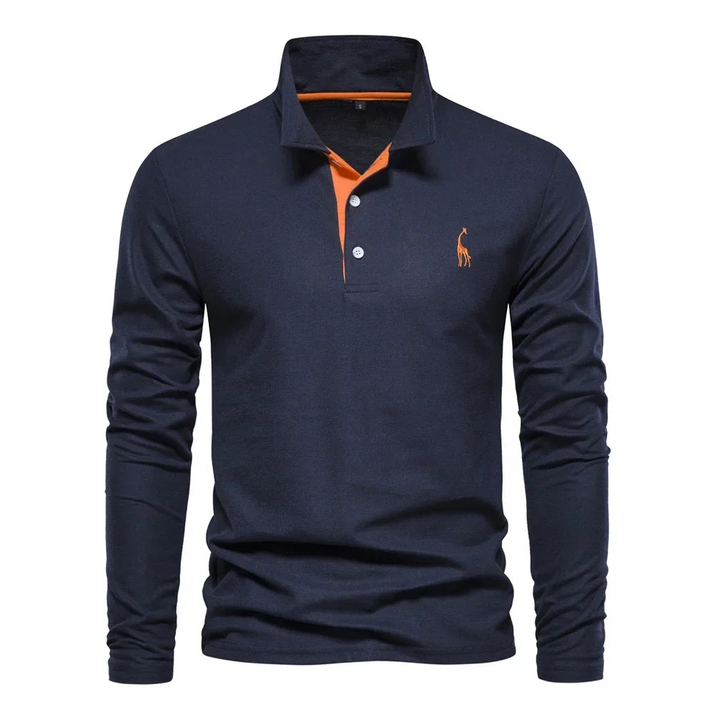 Zalecta | Luxe Polo Longsleeve