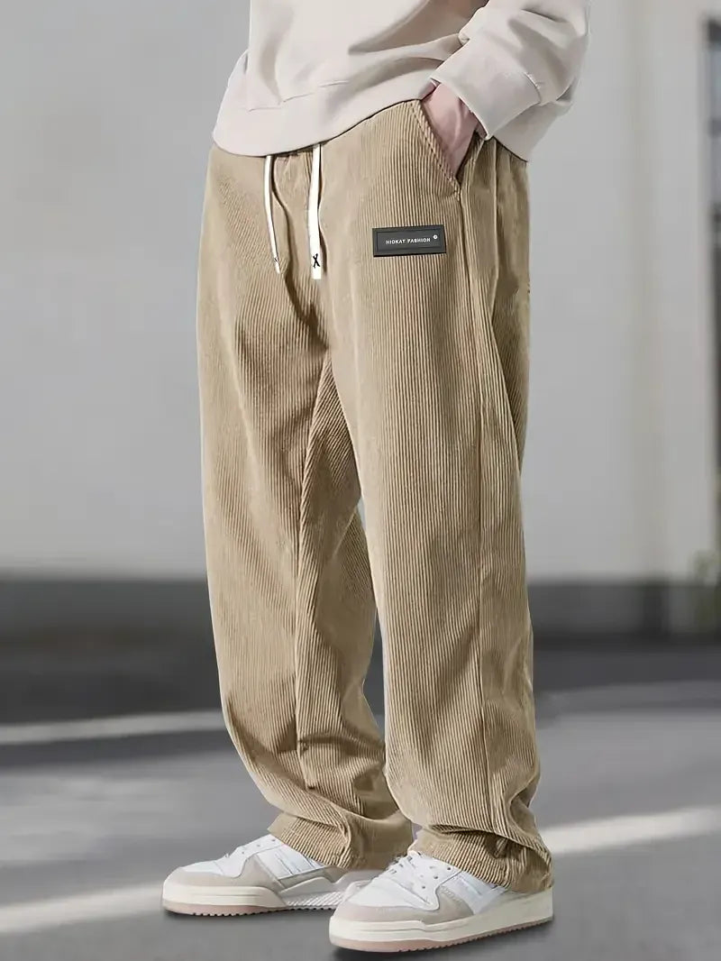 Ruben | Relaxte Corduroy Broek