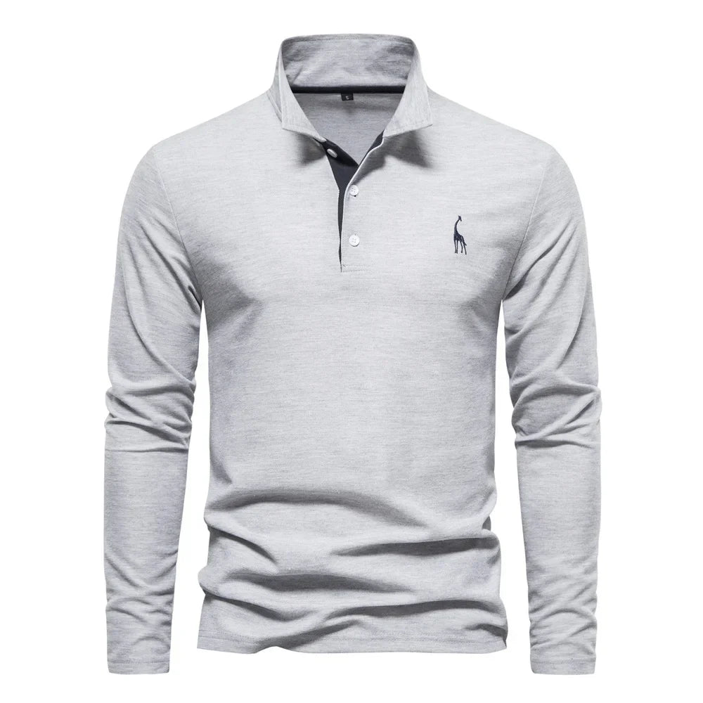 Zalecta | Luxe Polo Longsleeve