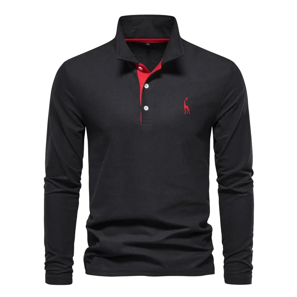 Zalecta | Luxe Polo Longsleeve