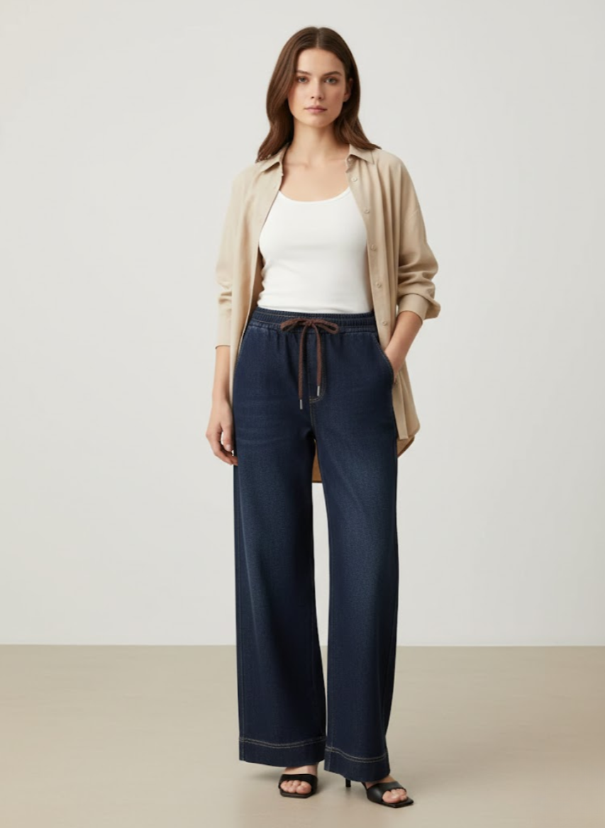Hélène™ — Comfortabele, vloeiende broek in casual stijl