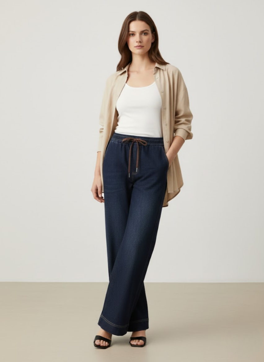 Hélène™ — Comfortabele, vloeiende broek in casual stijl