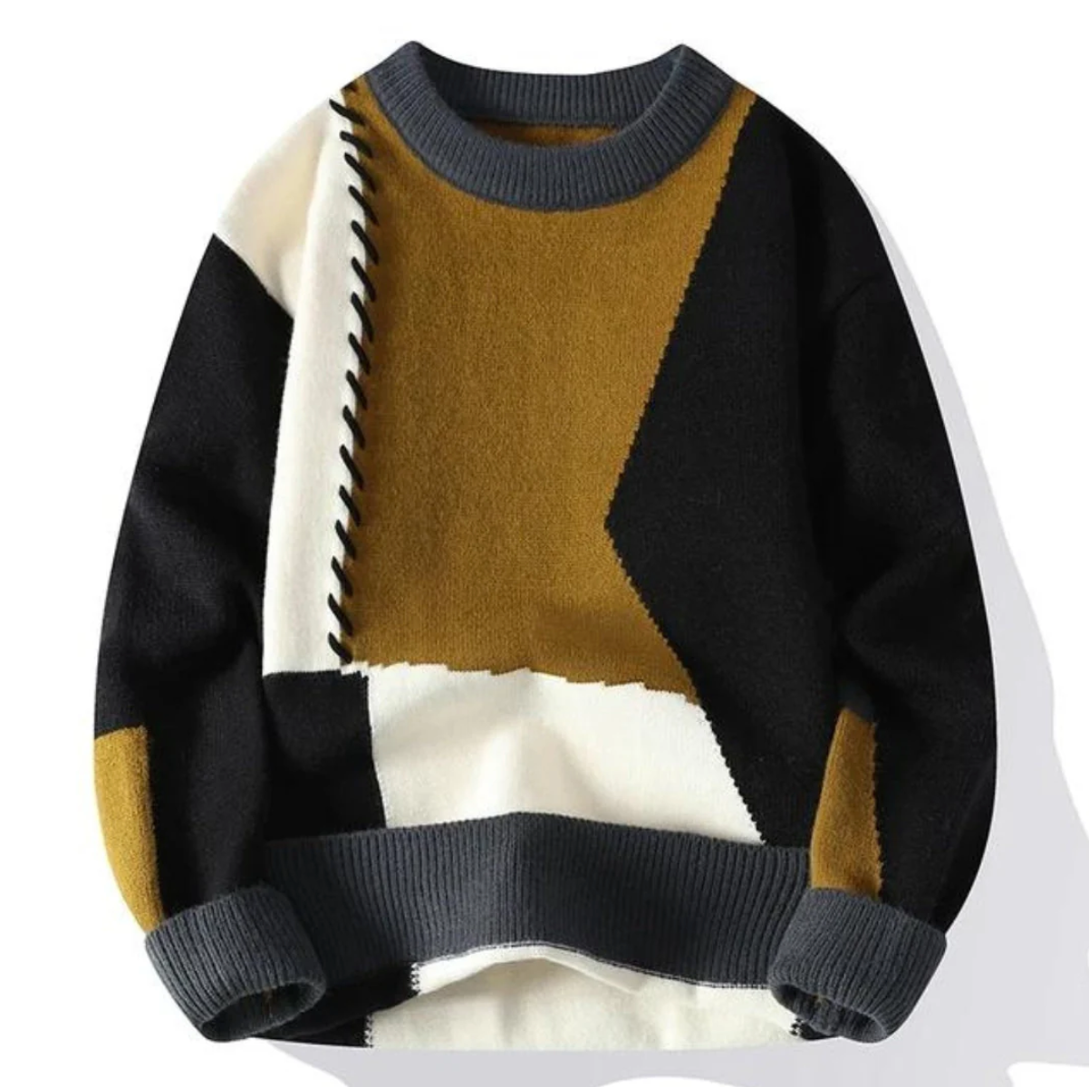 NOËLLE™ | Trui met Patchwork