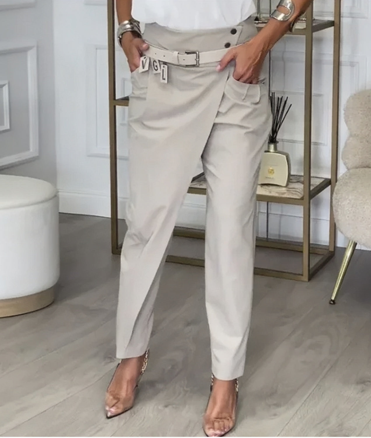 Tess™ | Elegante Broek met Hoge Taille
