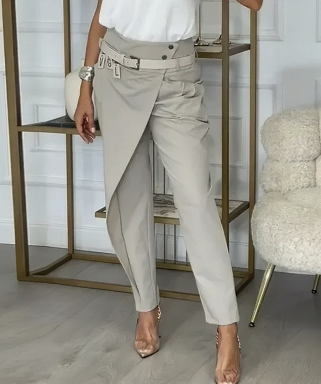Tess™ | Elegante Broek met Hoge Taille