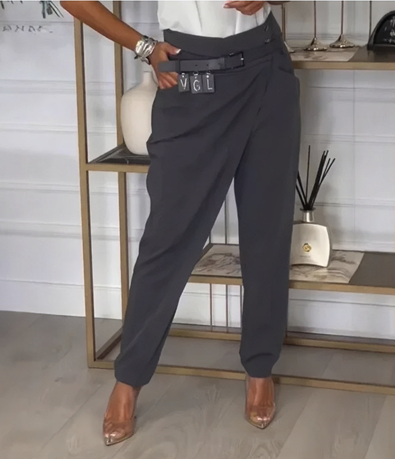 Tess™ | Elegante Broek met Hoge Taille