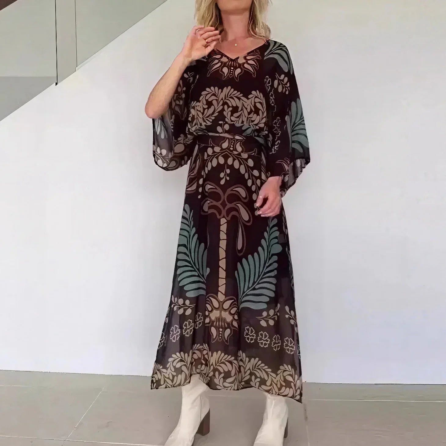 Amanda™ | Elegante Kaftanjurk