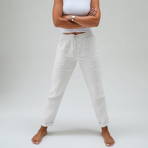 Albertine™ — 100% Katoenen Vloeiende Comfortabele Broek