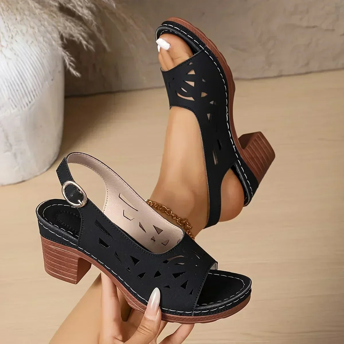 Marel | Comfortabele Sandalen voor Dames in Boheemse Stijl