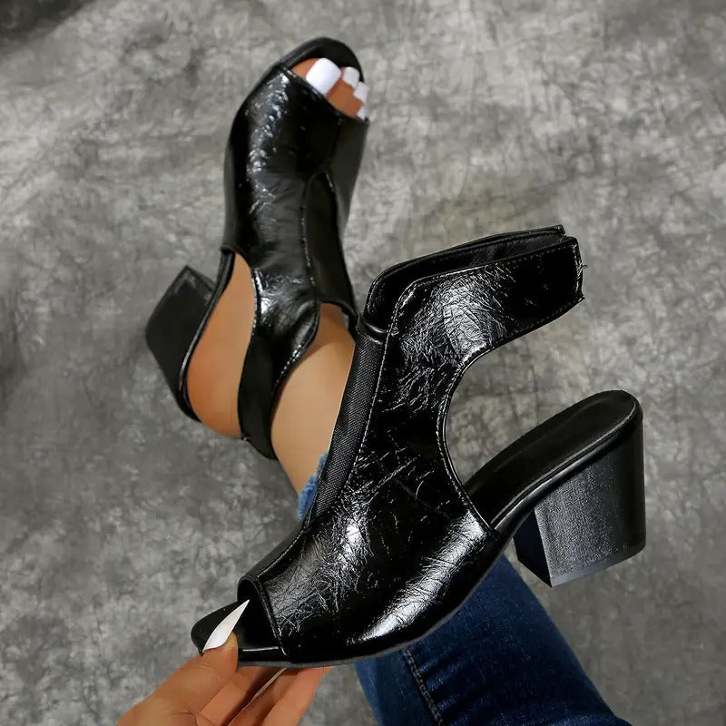 Valeria | Romeinse Sandalen met Open Hak