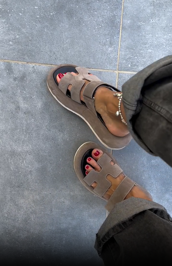 Clara | Elegante Platvorm Sandalen voor de Zomer