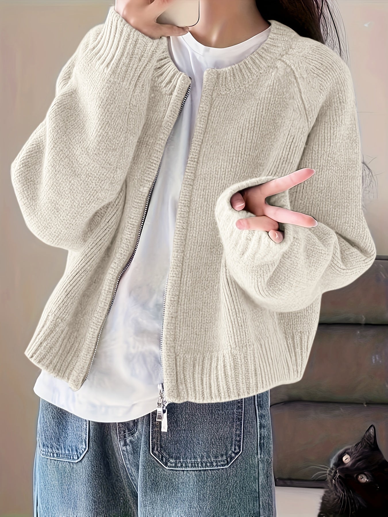 NOËLLE™ | Warme en Veelzijdige Cardigan