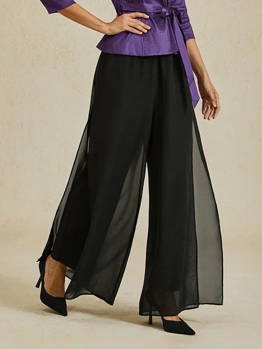 Delphine™ — Elegante luchtige wijde broek