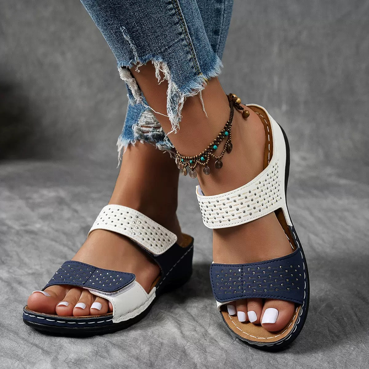 Clara | Comfortabele Sandalen met Dubbele Band