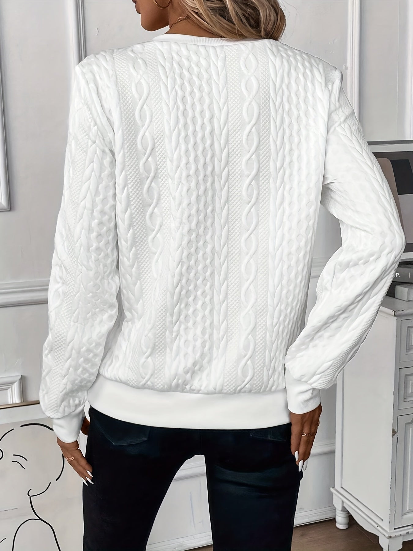 NOËLLE™ | Elegante en stijlvolle gebreide trui