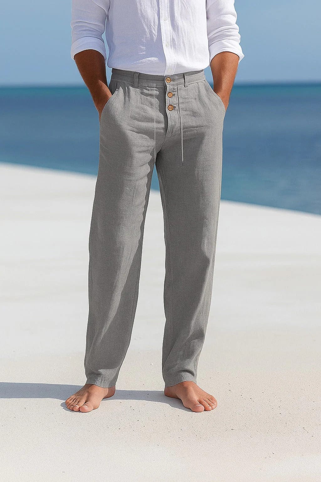 Porto | Casual Linnen Broek