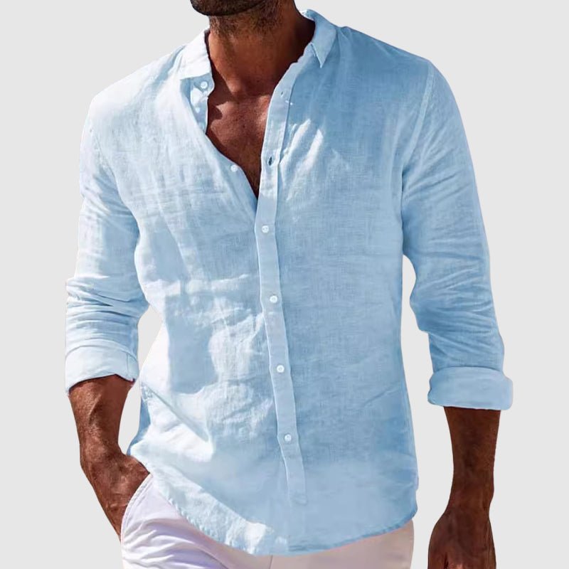 Zalecta | Lichtgewicht linnen shirt